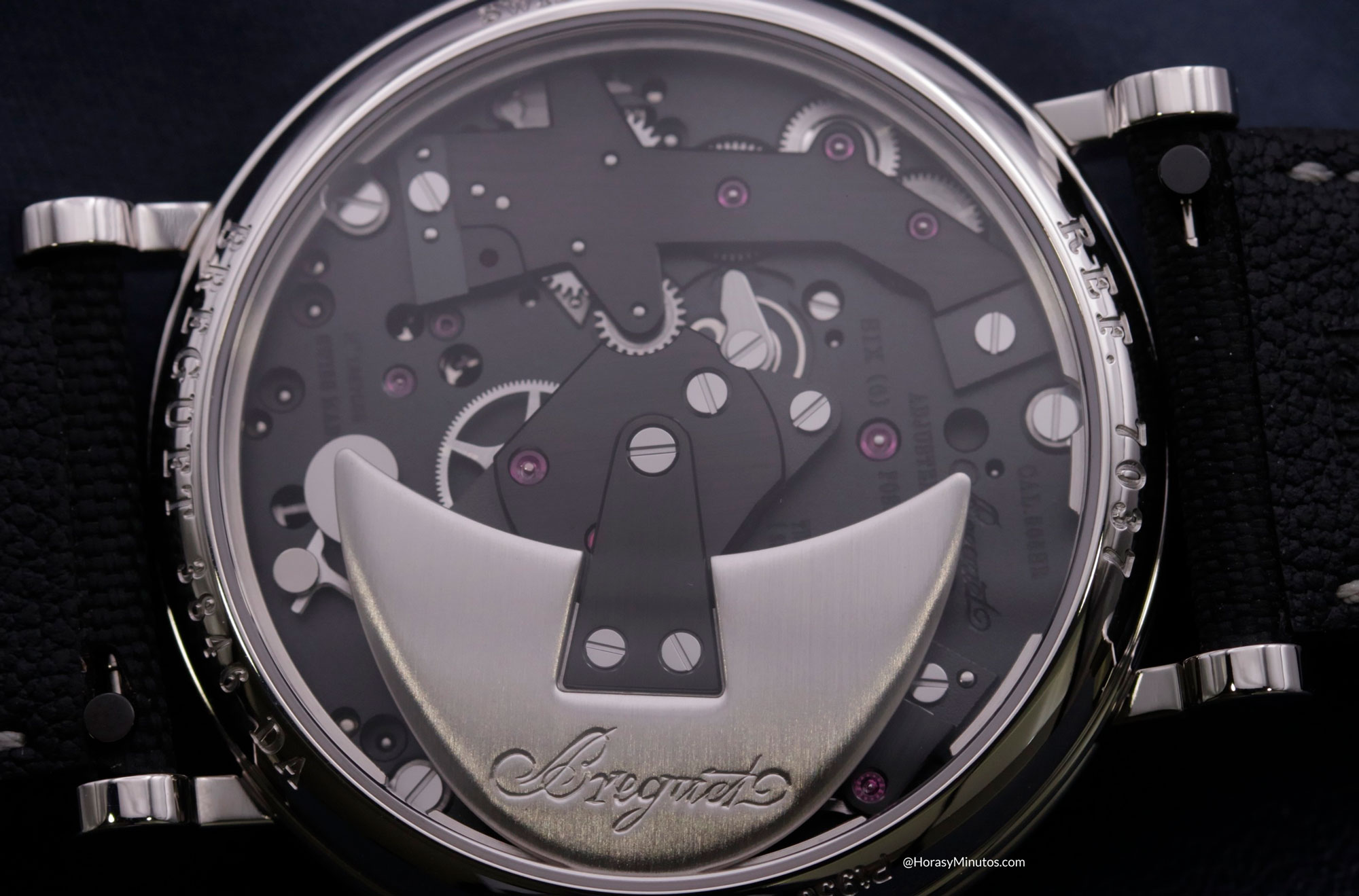 Calibre 505 SR del Breguet Tradition Seconde Rétrograde 7037