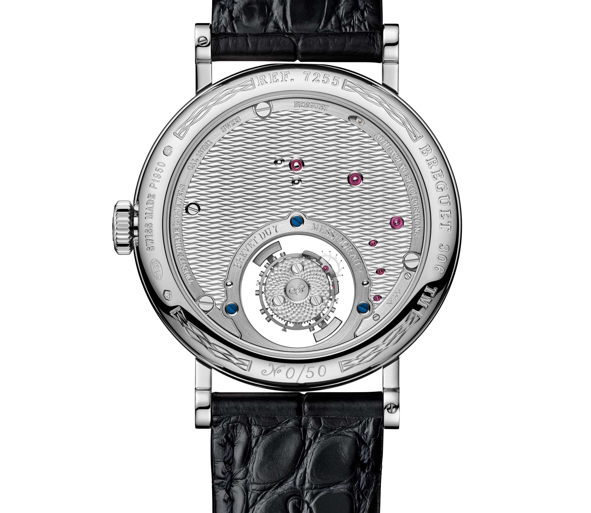 Calibre 187B del Breguet Classique Tourbillon Siéral 7255