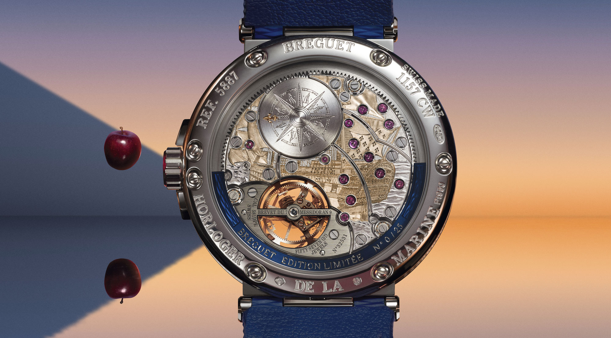 Calibre 581DPE del Breguet Marine Équation Marchante 5887