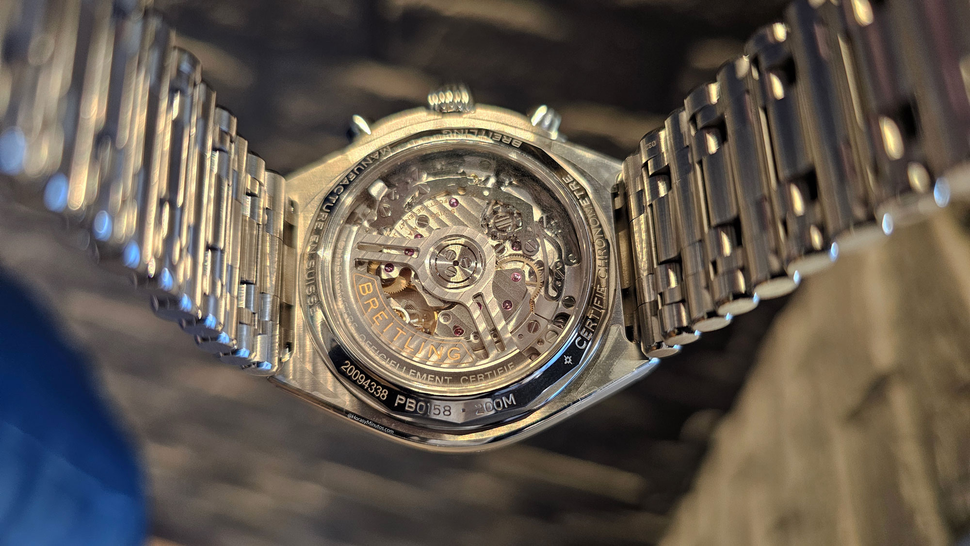 Calibre B01 del Breitling Chronomat B01 Chronograph 42