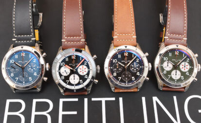 Los cuatro Breitling Classic AVI 42 mm