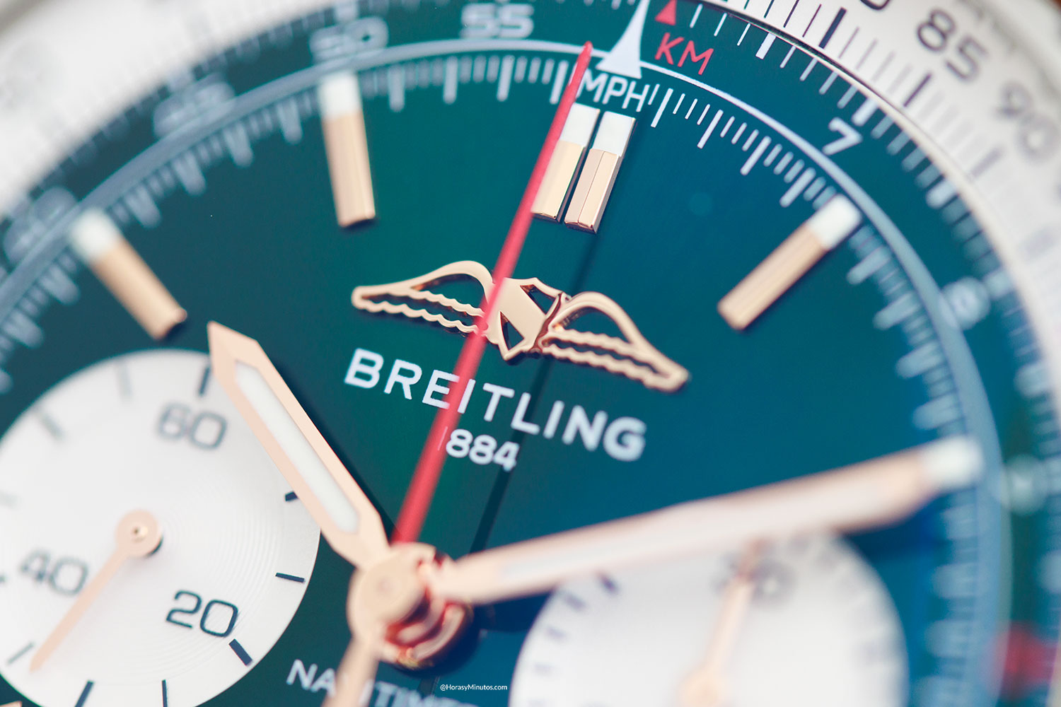 Detalle del Breitling Navitimer B01 Chronograph 43 Limited Edition