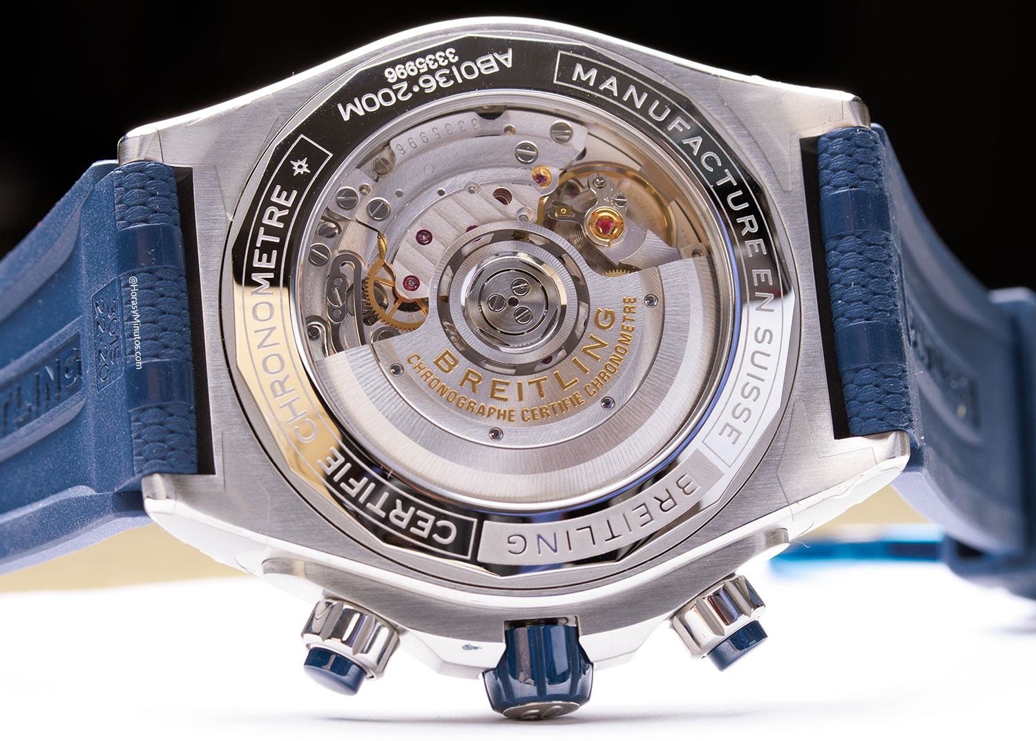Calibre Breitling 01 del Breitling Super Chronomat B01 44
