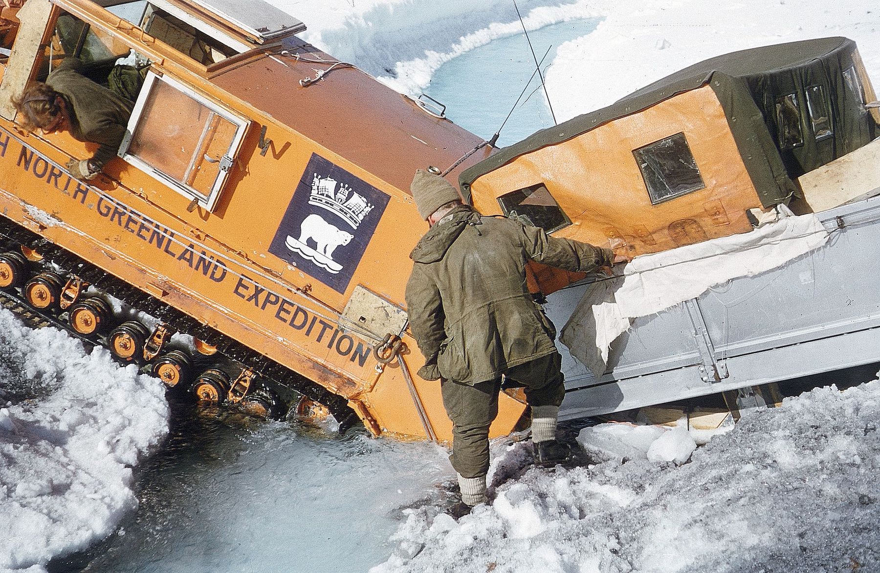 La British North Greenland Expedition, en muchos de sus problemas
