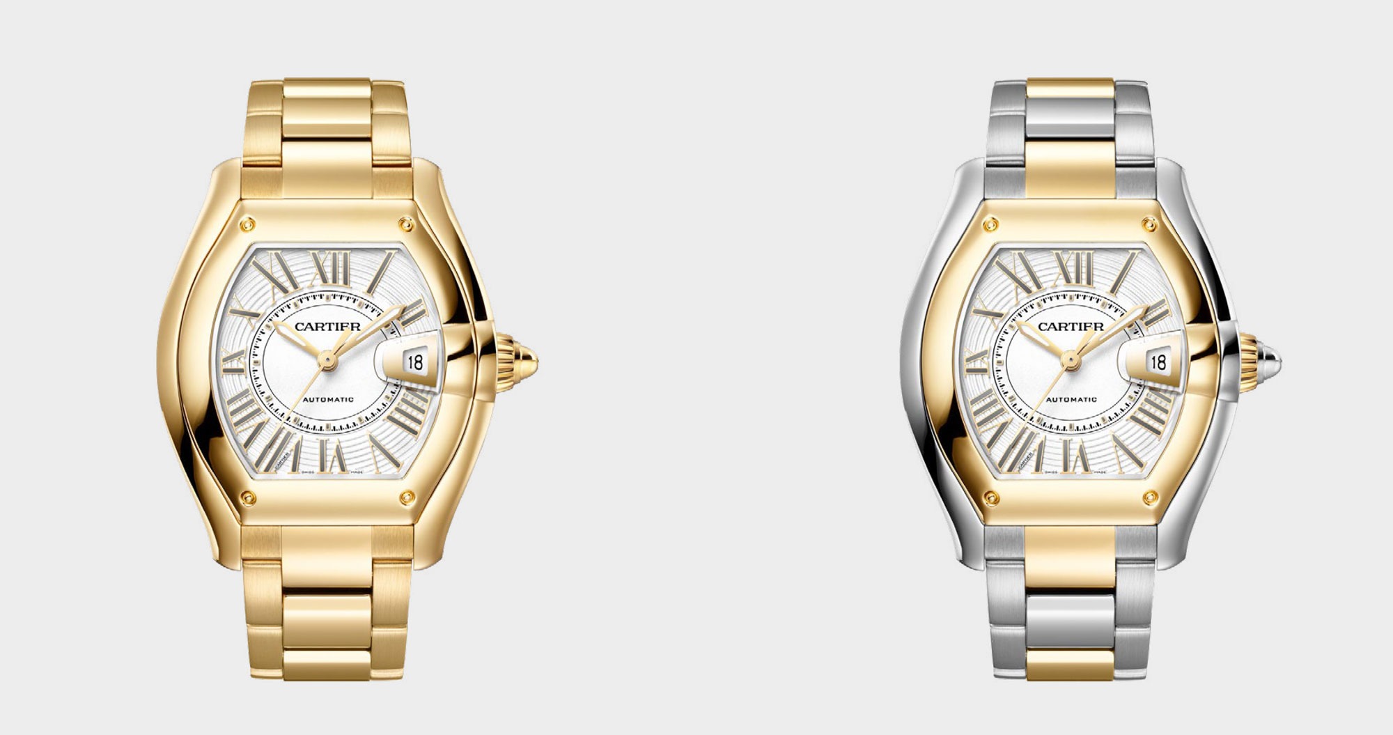 Cartier Roadster en oro y oro y acero
