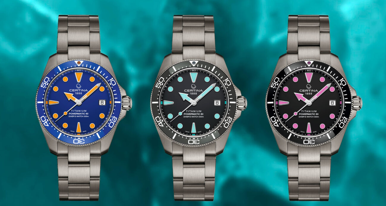 Certina DS Action Diver 38mm Powermatic 80 Titanium