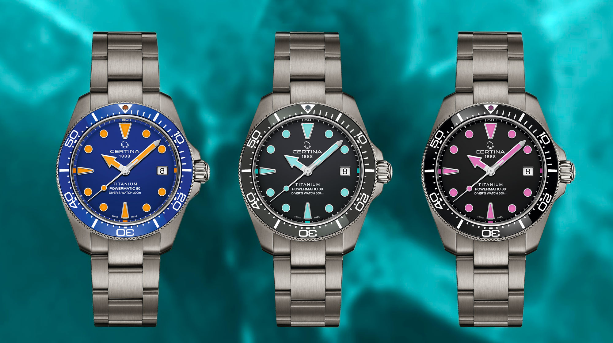 Certina DS Action Diver 38mm Powermatic 80 Titanium
