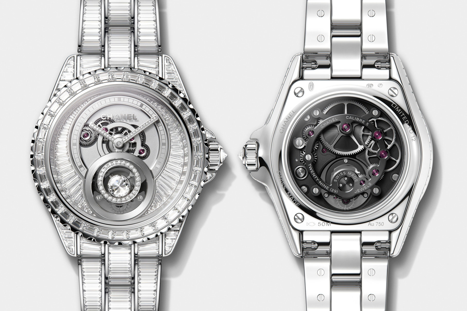Chanel J12 Diamonds Tourbillon Caliber 5