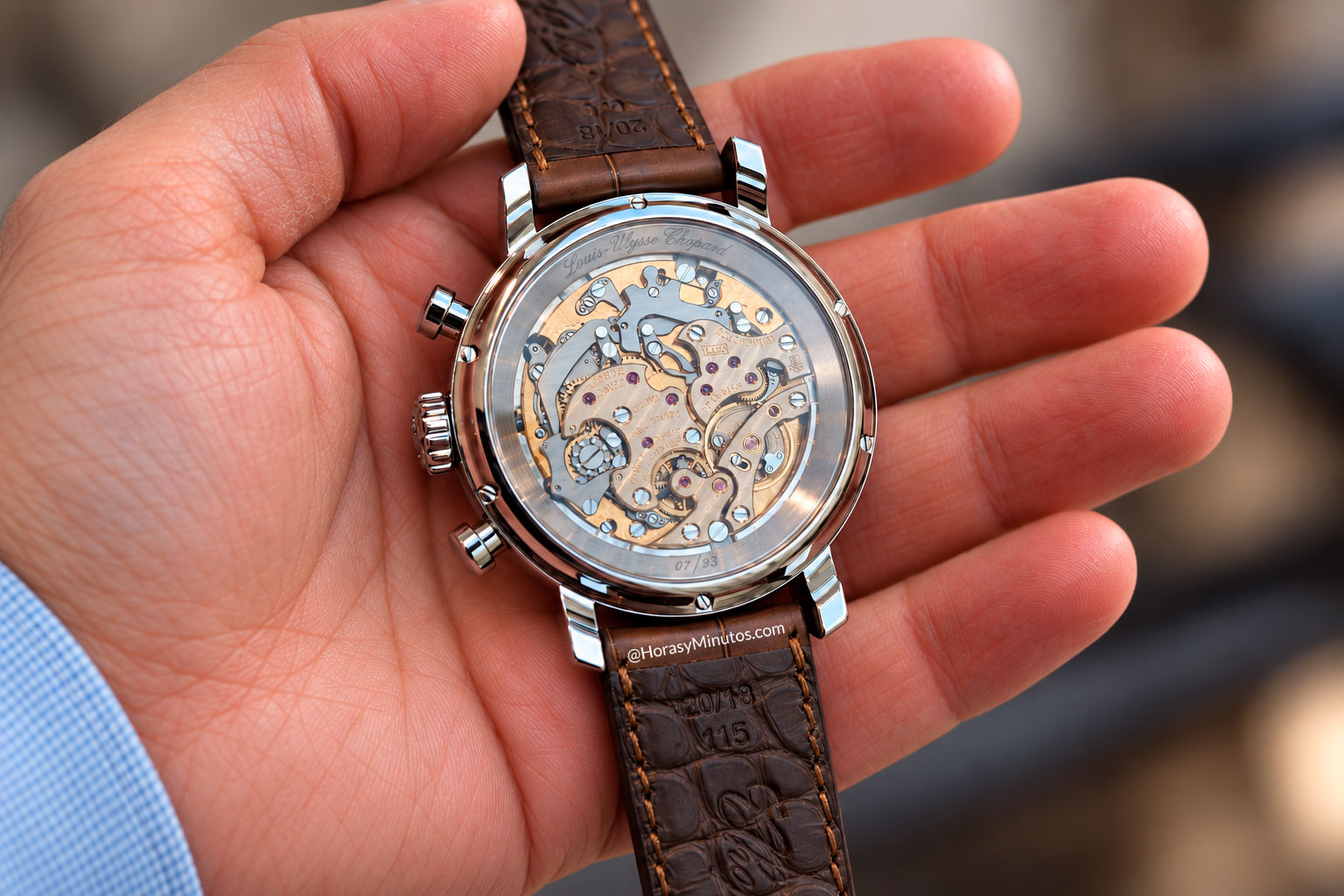 Calibre L.U.C 03.07-L1 del Chopard L.U.C 1963 Heritage Chronograph