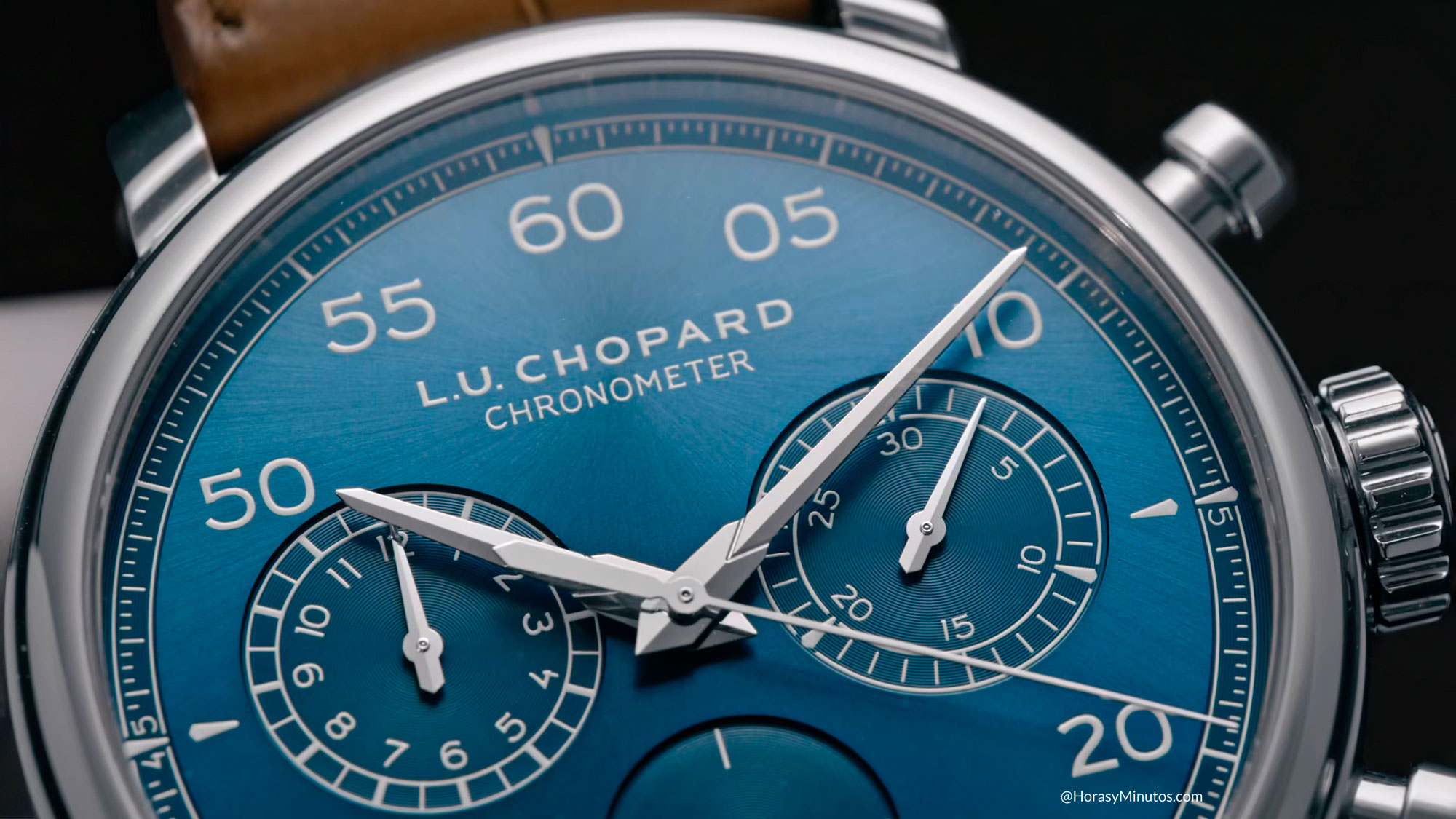 Esfera del Chopard L.U.C 1963 Heritage Chronograph
