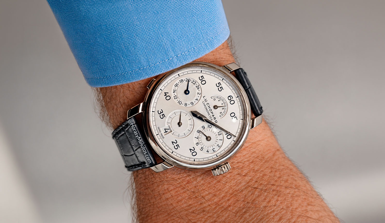 Así queda el Chopard L.U.C 1963 Heritage Regulator