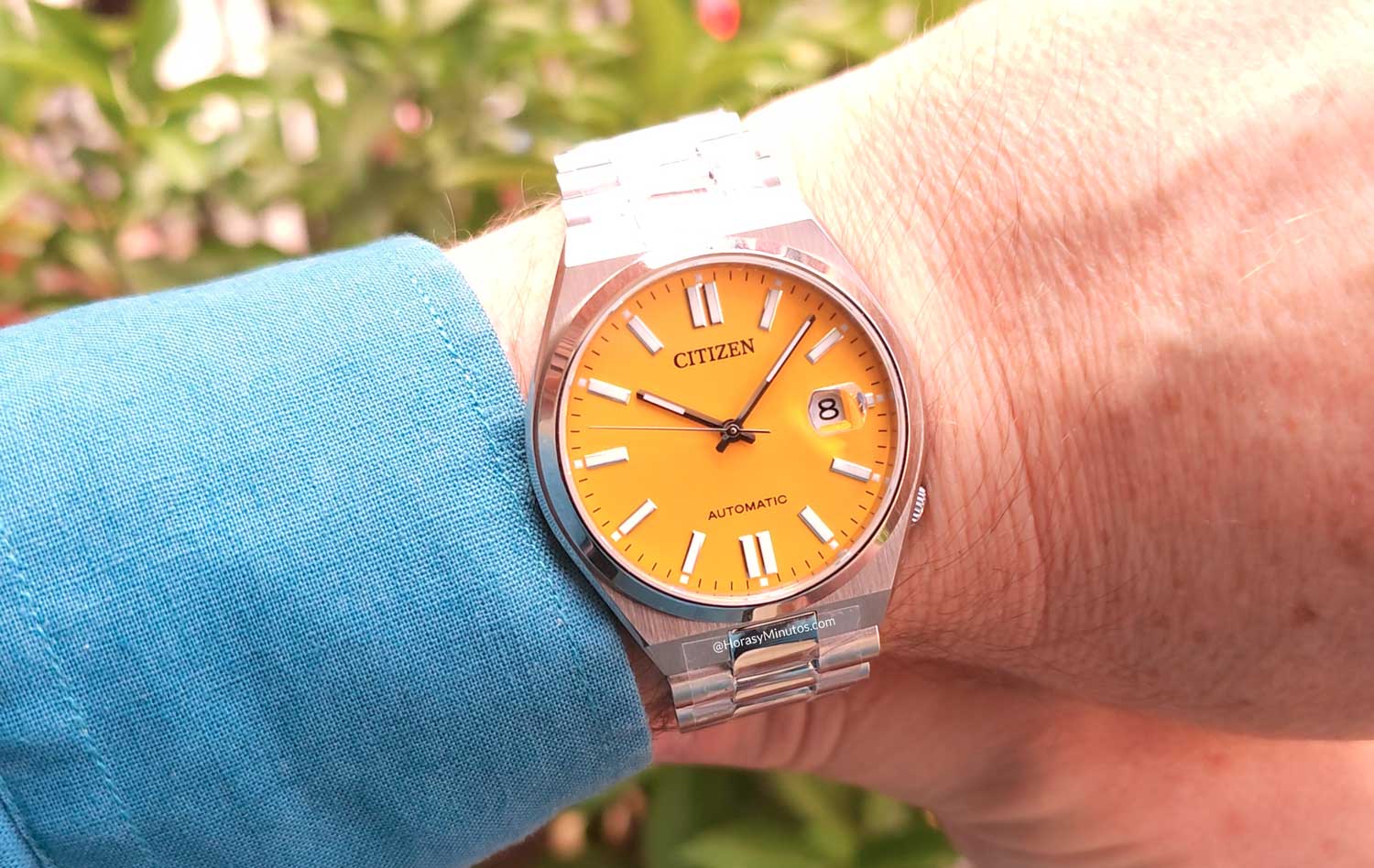 Citizen Tsuyosa amarillo