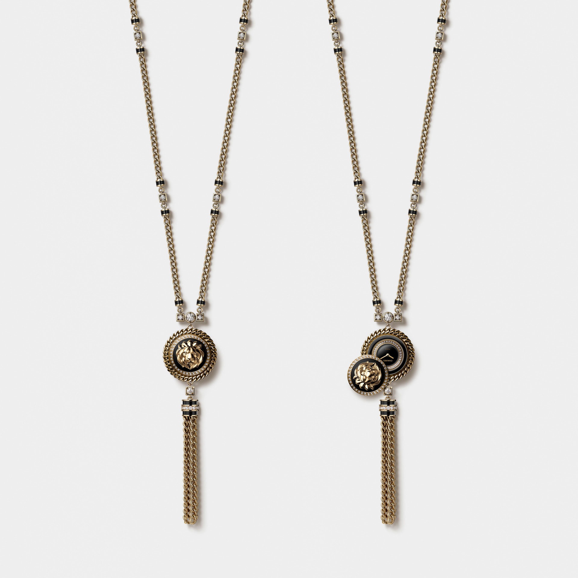 Chanel Mademoiselle Privé Bouton Lion