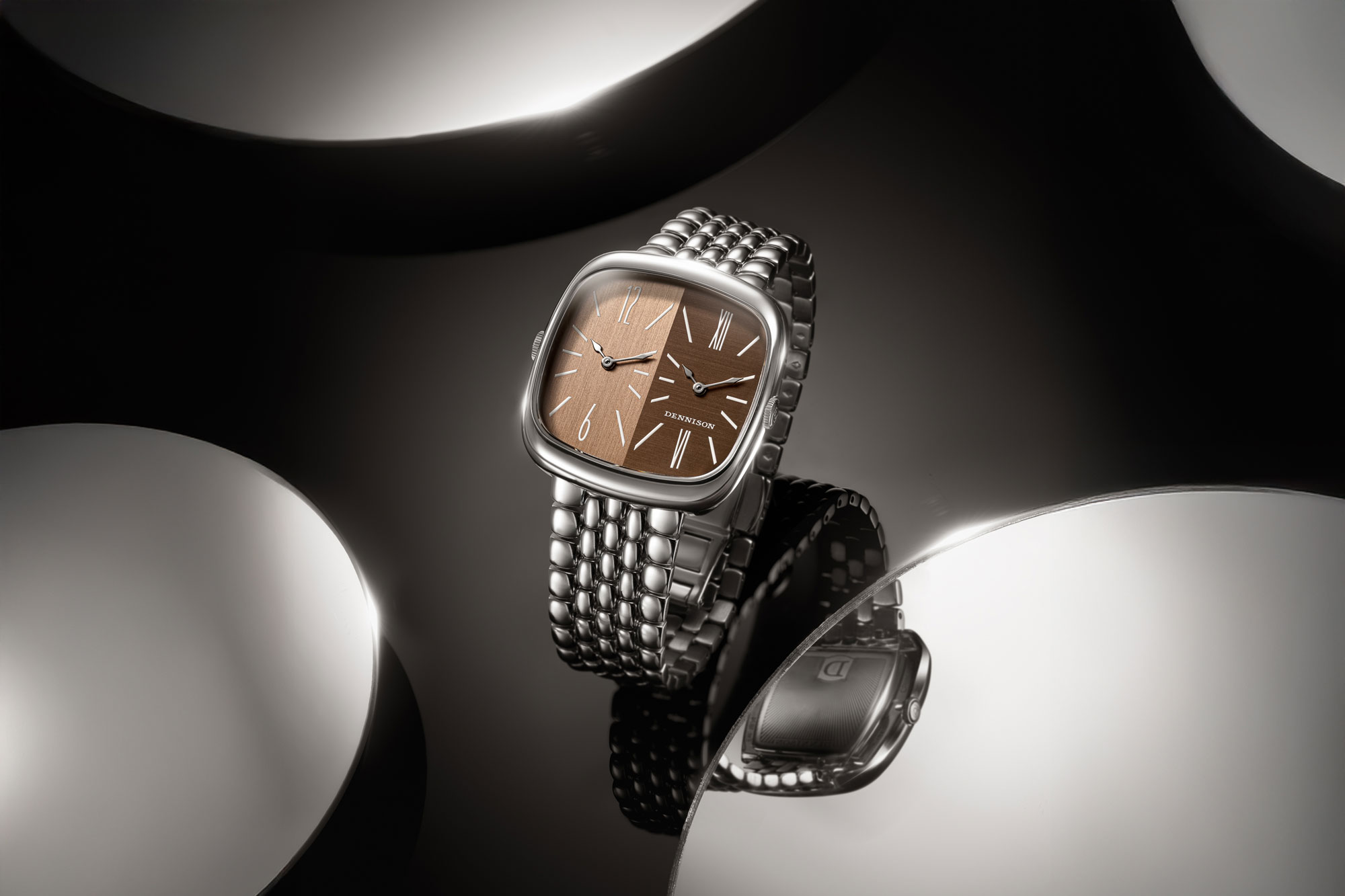 Dennison ALD Dual Time Shades Marrón con brazalete
