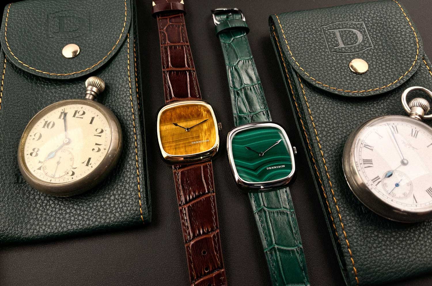 relojes Dennison antiguos y modernos