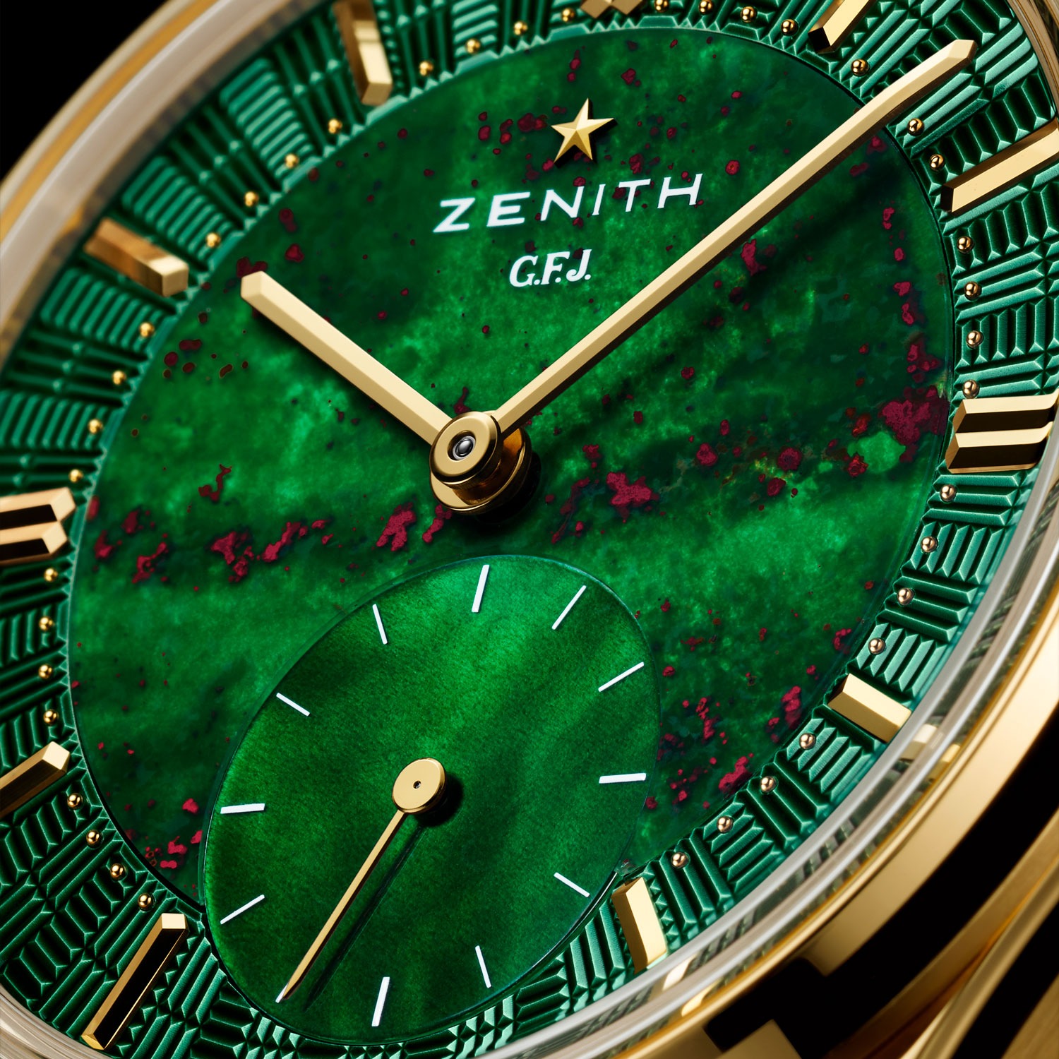 Esfera del Zenith G.F.J. Bloodstone