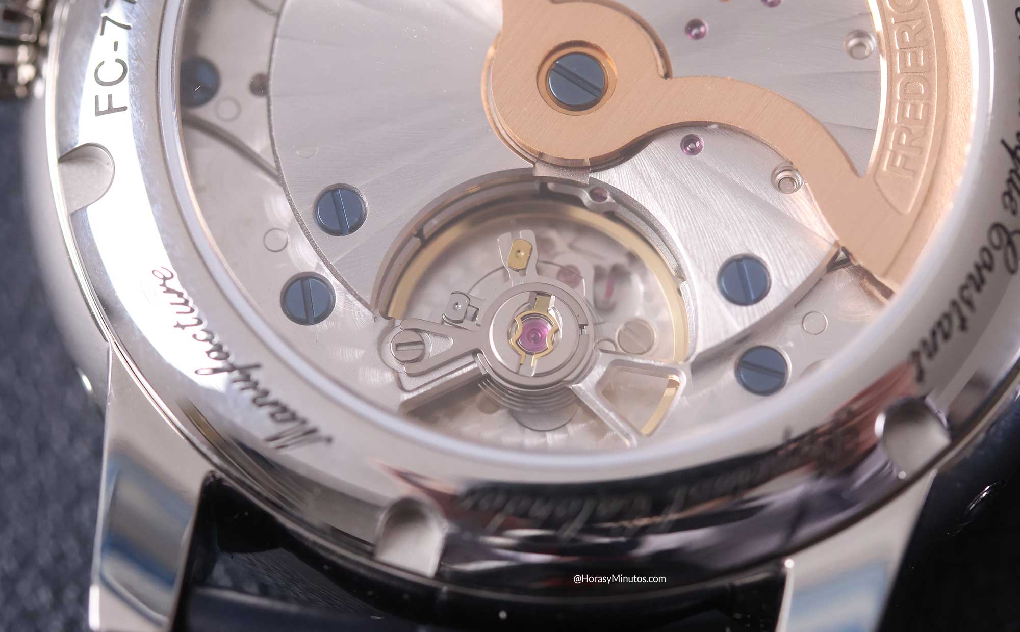 Volante del calibre FC-776 del Frederique Constant Classic Perpetual Calendar Manufacture