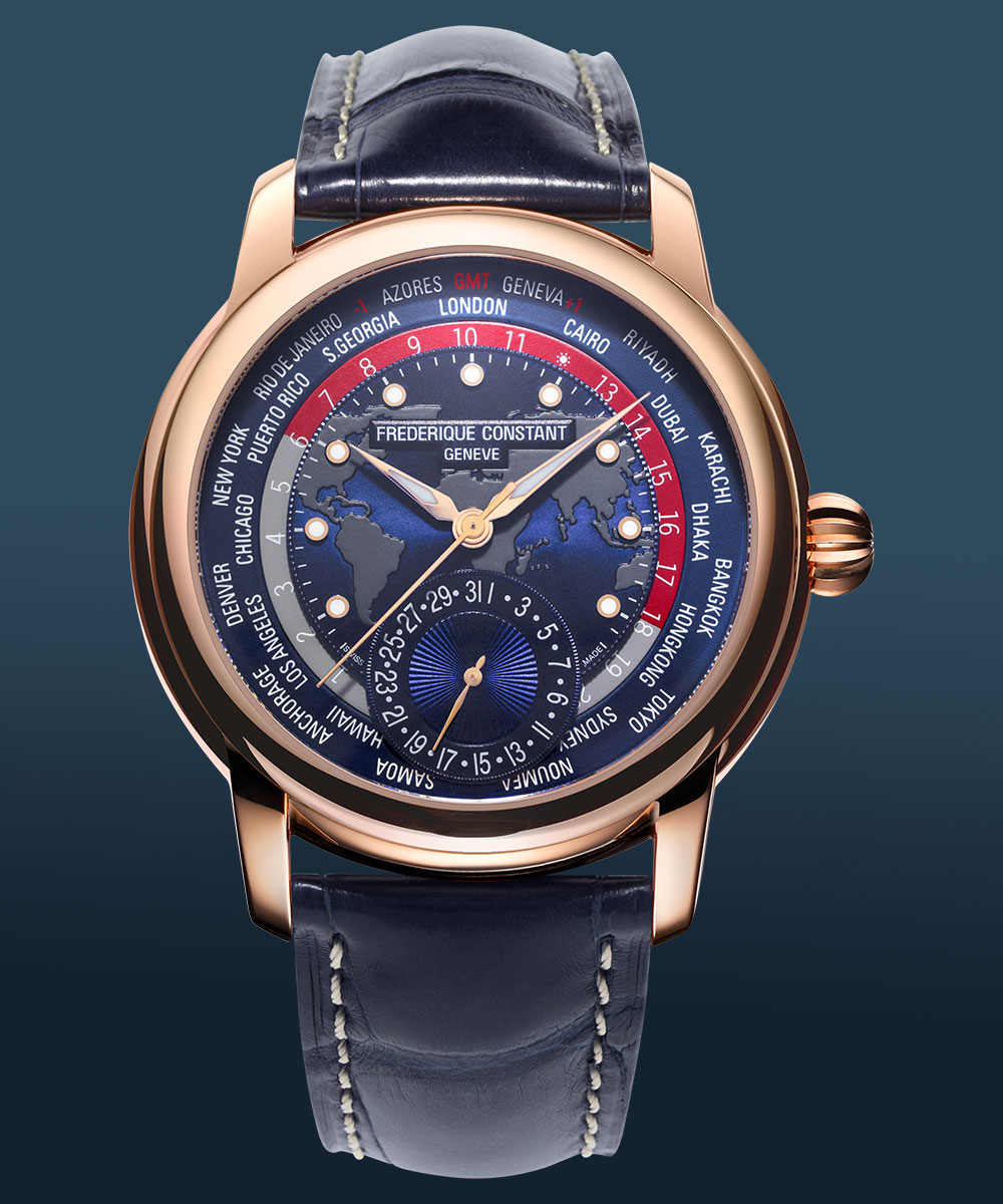 Frederique Constant Classic Worldtimer Manufacture Limited Edition
