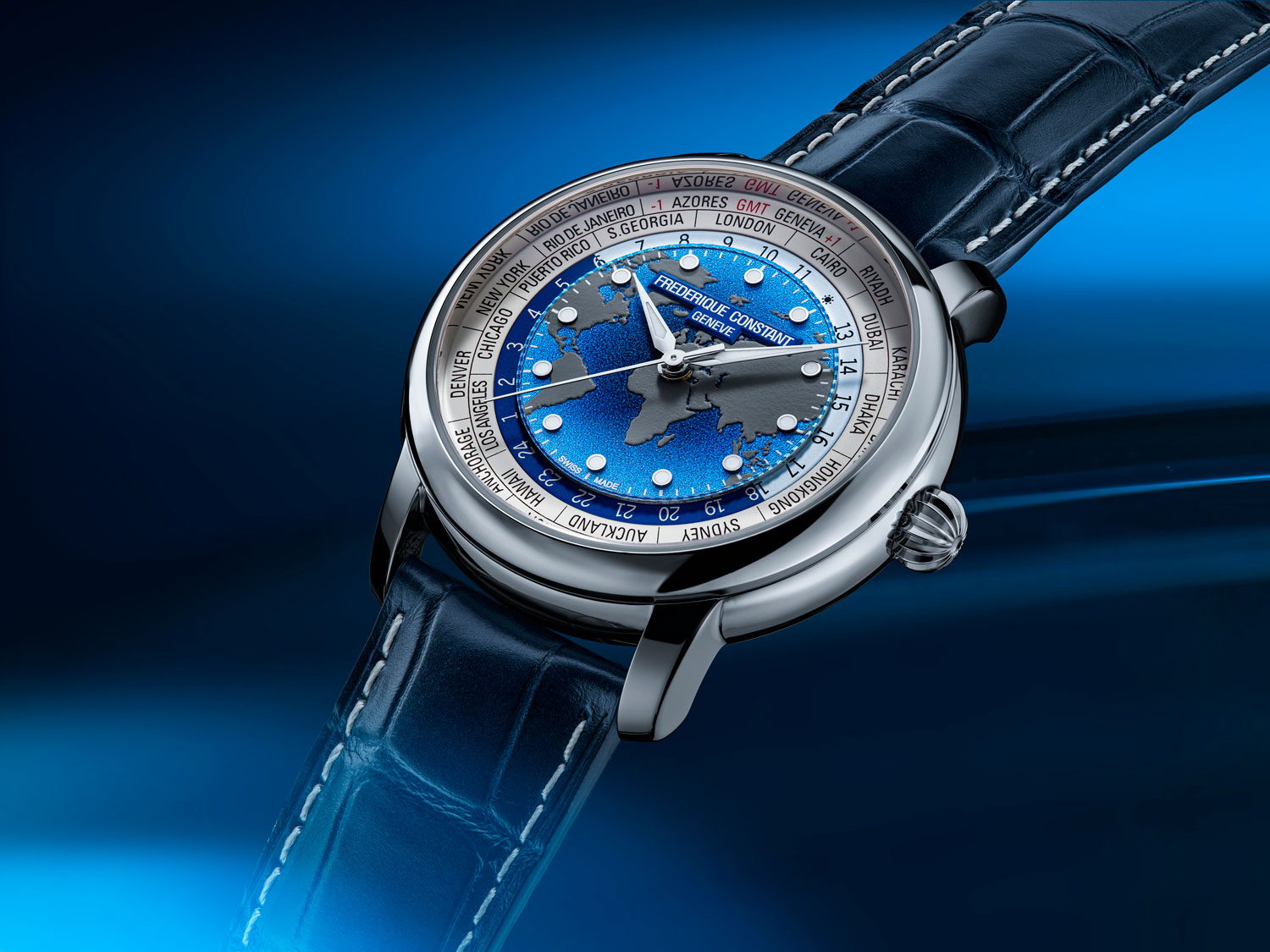 Frederique Constant Classic Worldtimer Manufacture
