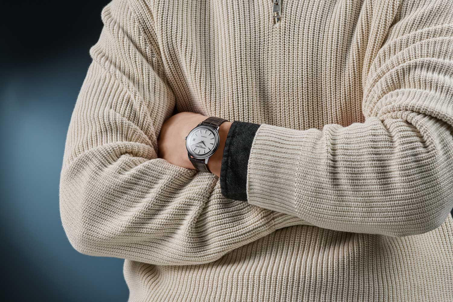 Así queda el Frederique Constant Classics Moneta Solarmetre blanco
