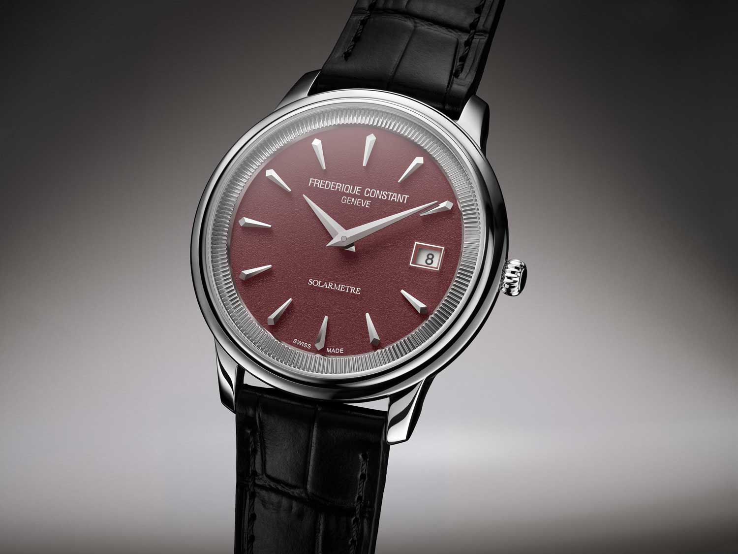 Frederique Constant Classics Moneta Solarmetre rojo