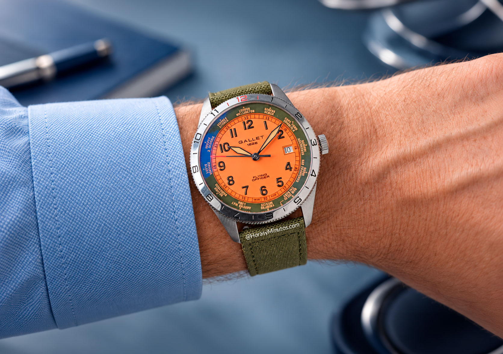 Gallet Flying Officer Automatic 40