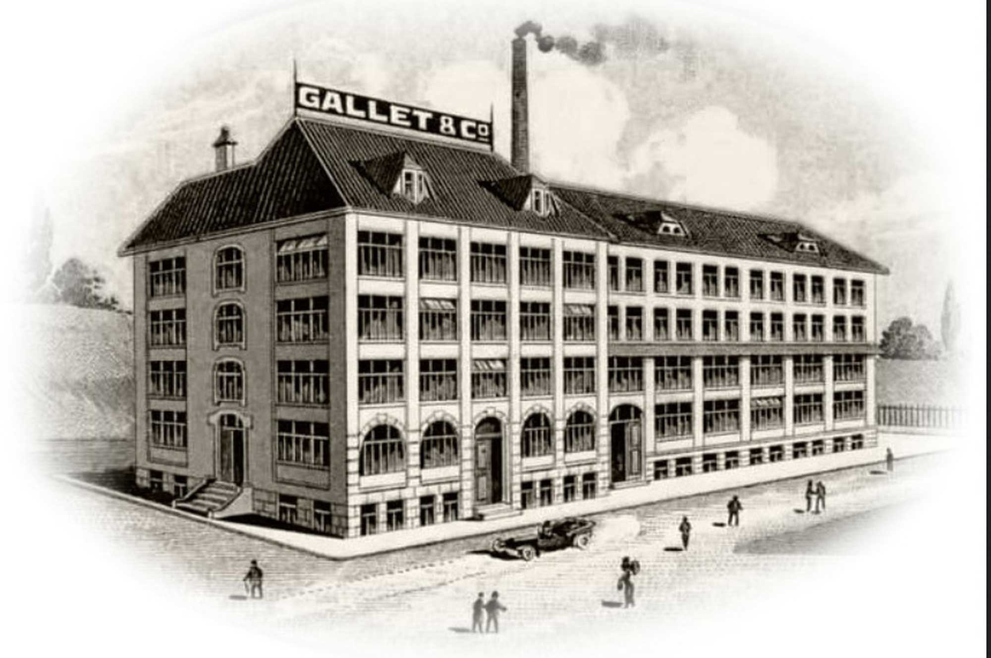 La manufactura de Gallet en La Chaux de Fonds en 1911