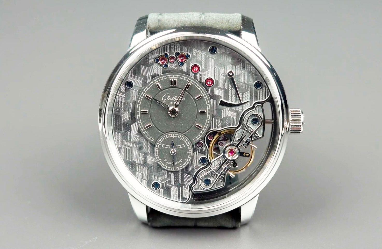 Glashütte Original PanoInverse platino edición limitada