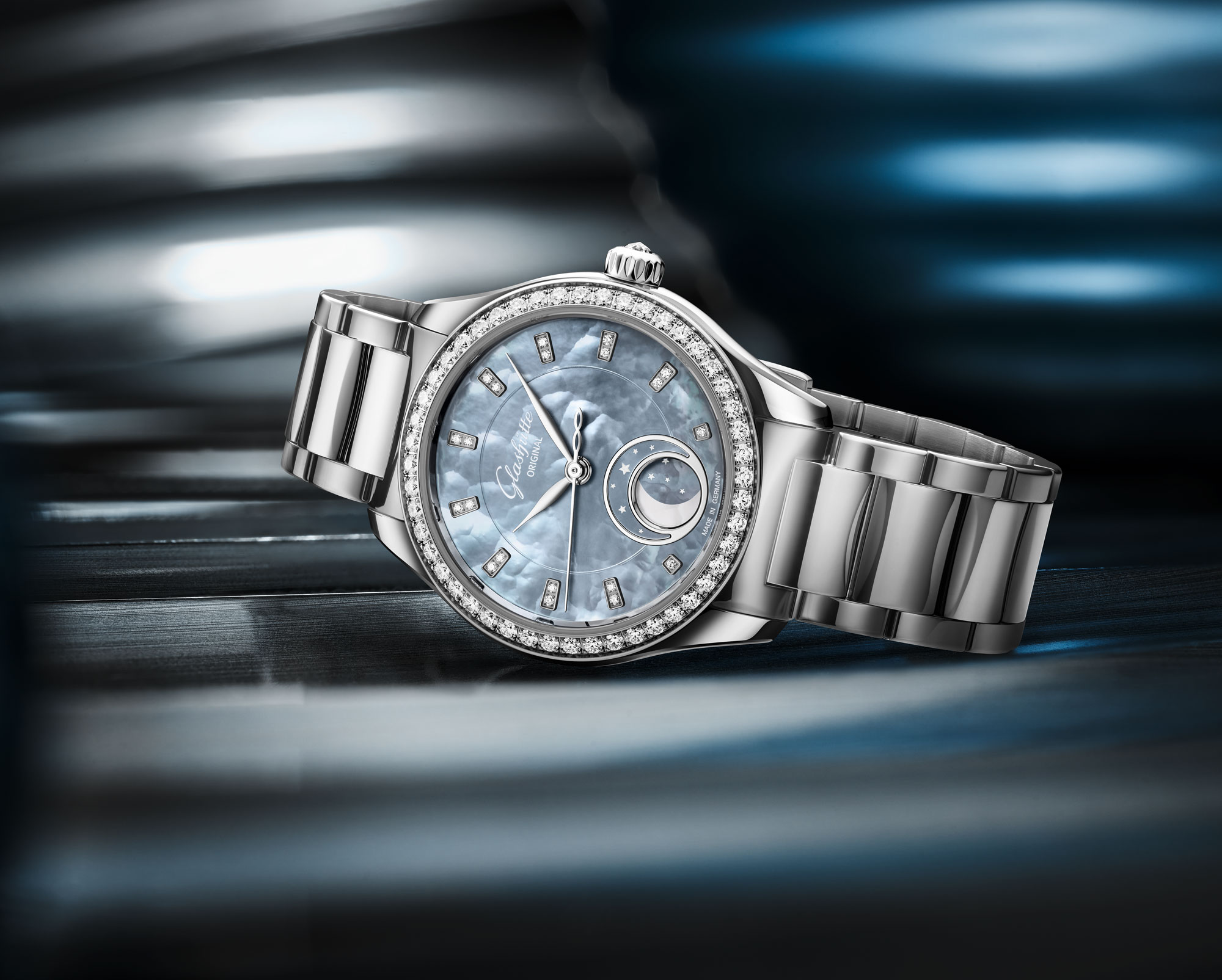 Glashütte Original Serenade Luna con brazalete