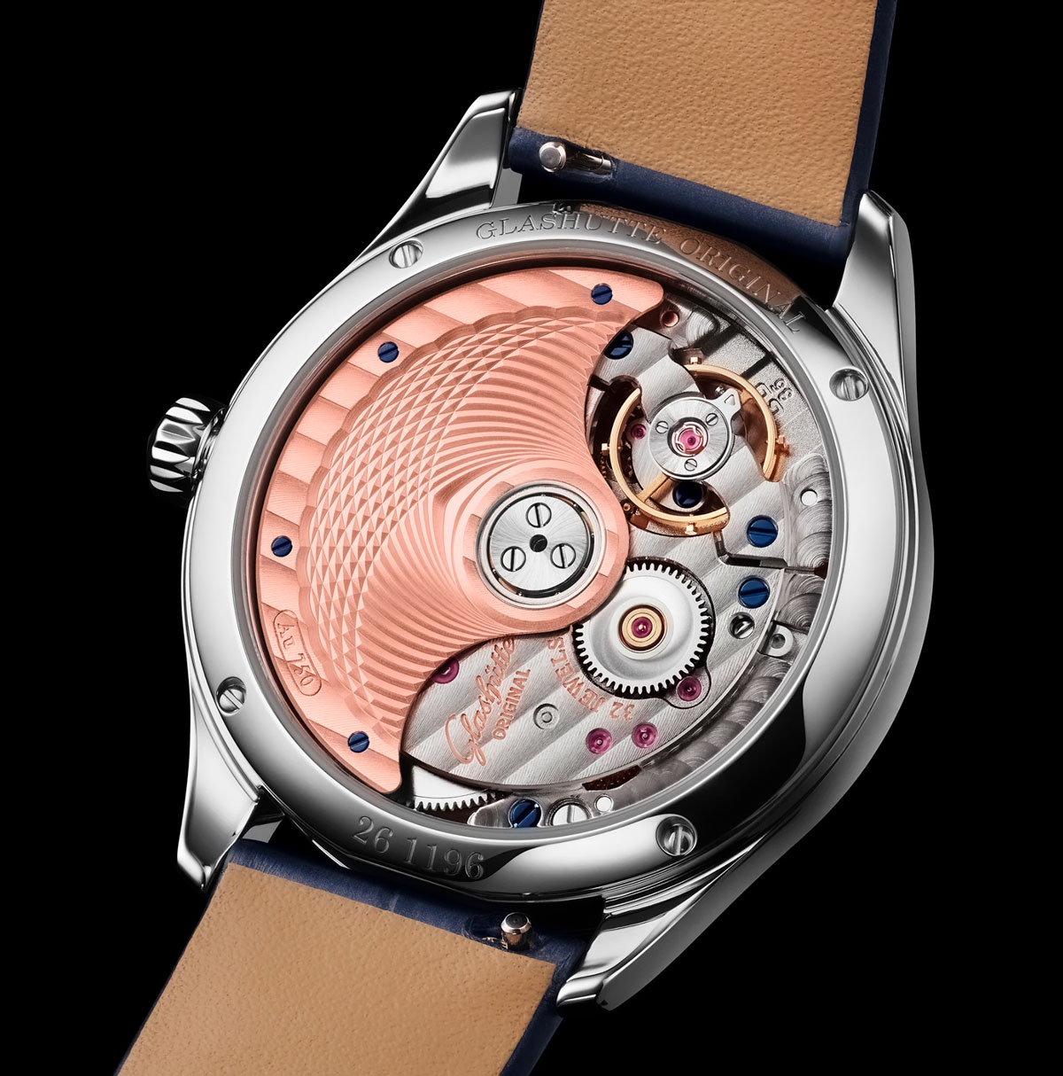 Calibre 34-14 de los Glashütte Original Serenade Luna