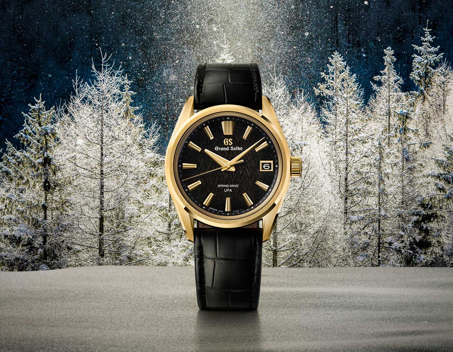 Grand Seiko Evolution 9 Collection Spring Drive U.F.A. “Ice Forest at Dawn” SLGB006