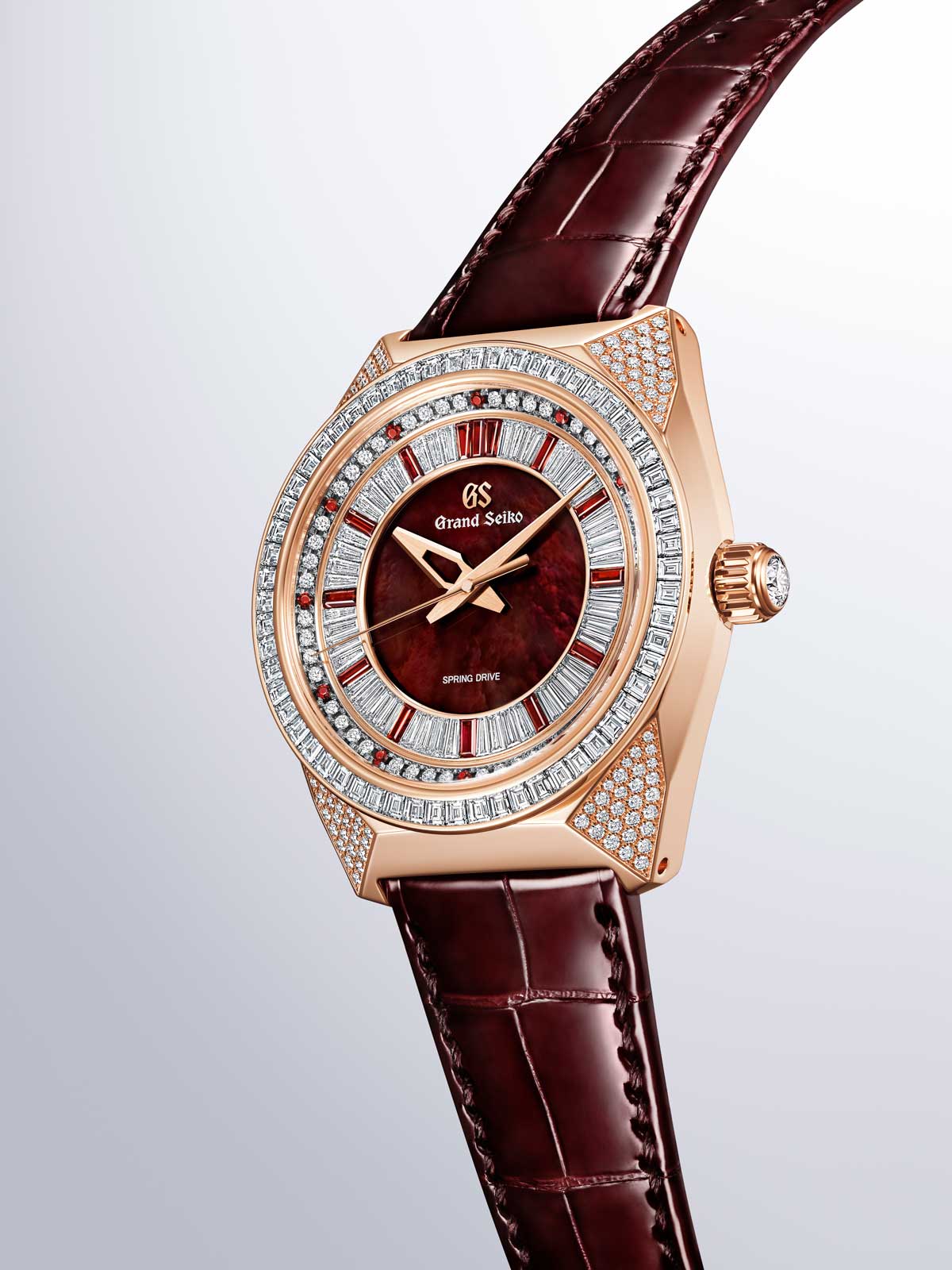 Grand Seiko Masterpiece Collection Spring Drive 8 Day Jewelry Watch “Red Lion” SBGD228