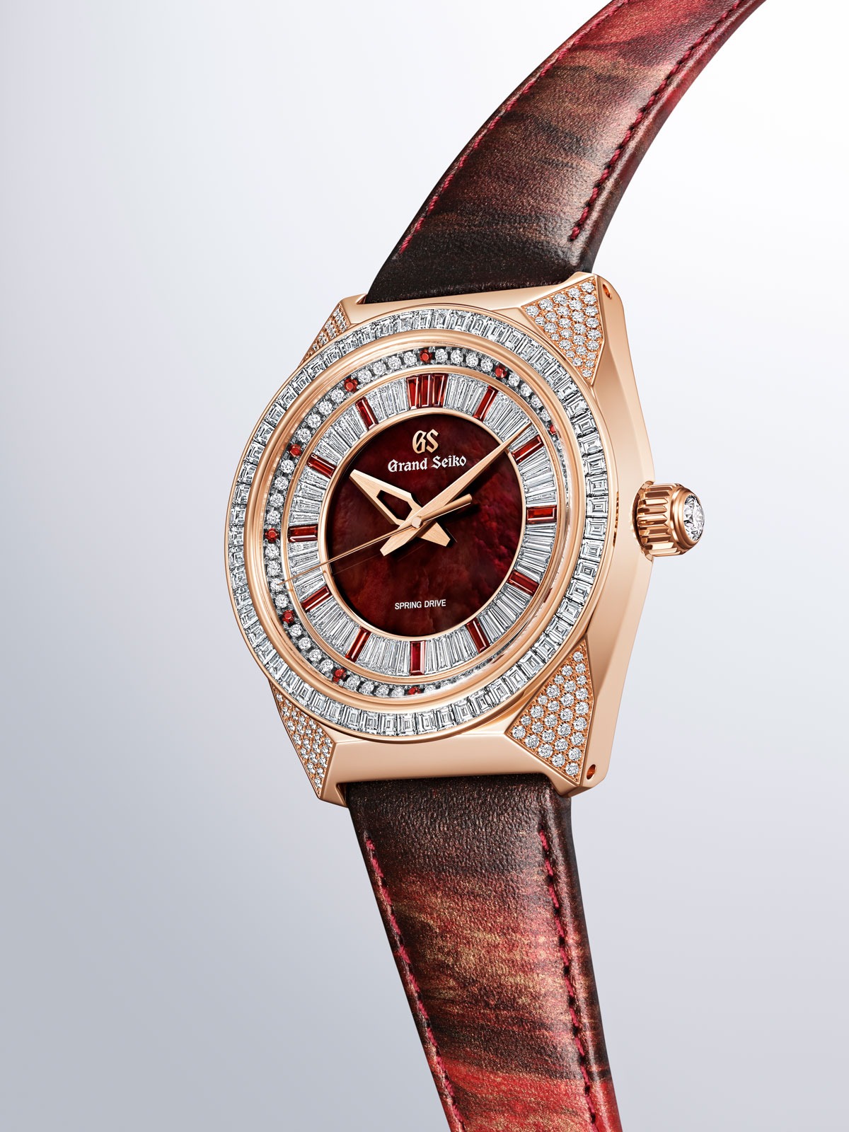 Grand Seiko Masterpiece Collection Spring Drive 8 Day Jewelry Watch “Red Lion” SBGD228 con la segunda correa