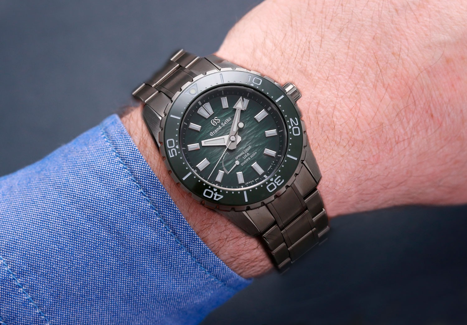 Grand Seiko Spring Drive U.F.A. Diver Ushio Green