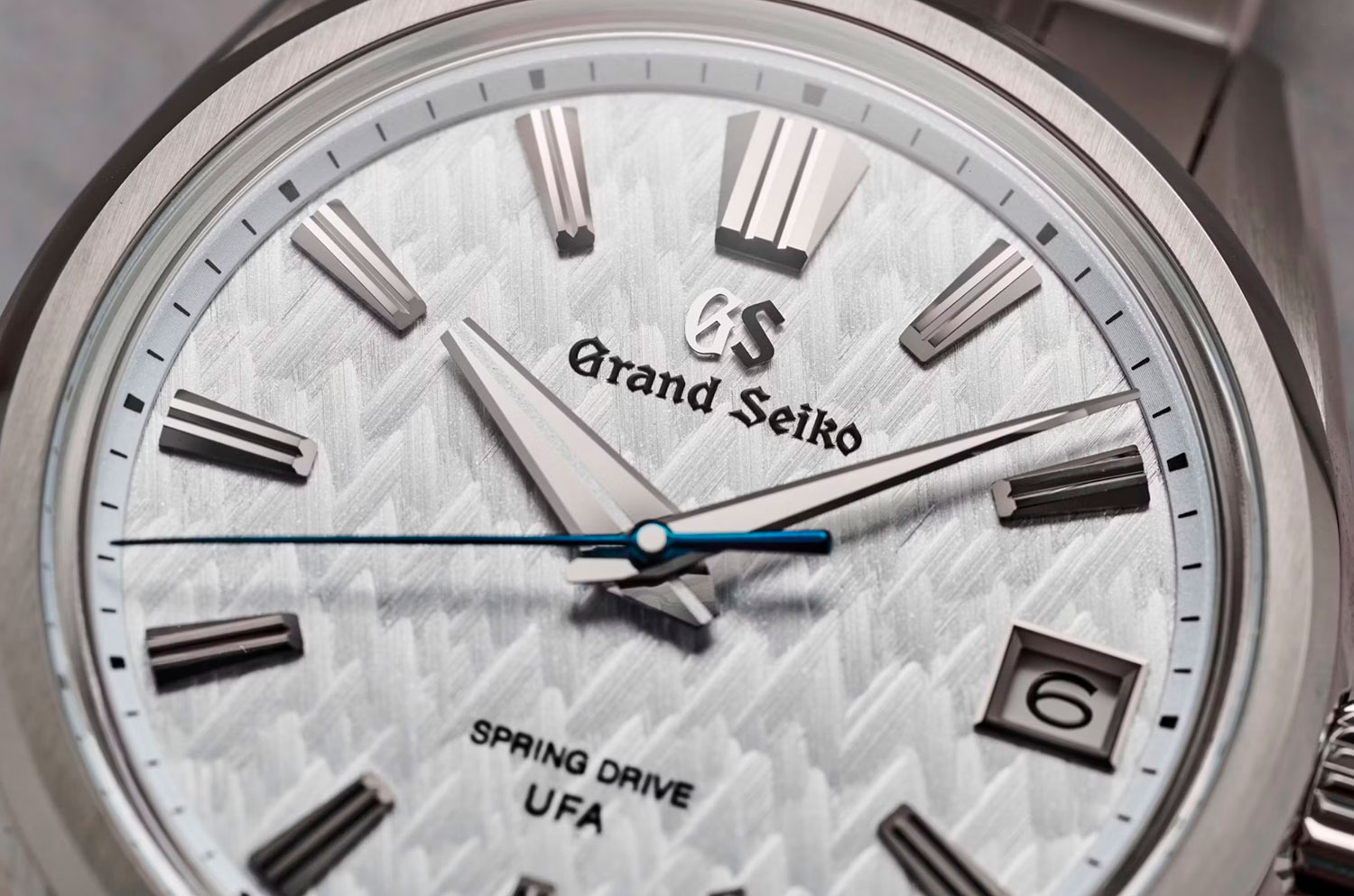 Detalle del El Grand Seiko Spring Drive U.F.A. SLGB003