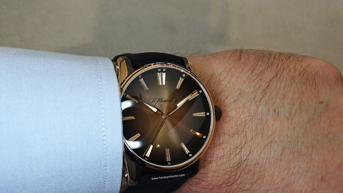 H Moser Pioneer Centre Seconds SalonQP