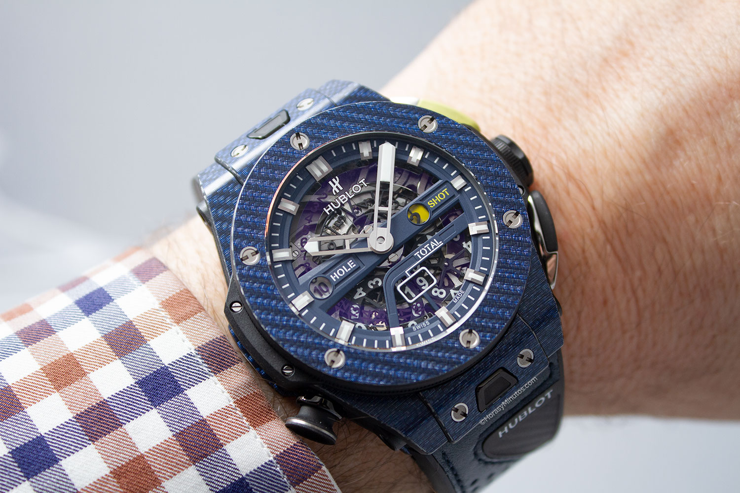 Hublot big bang discount azul