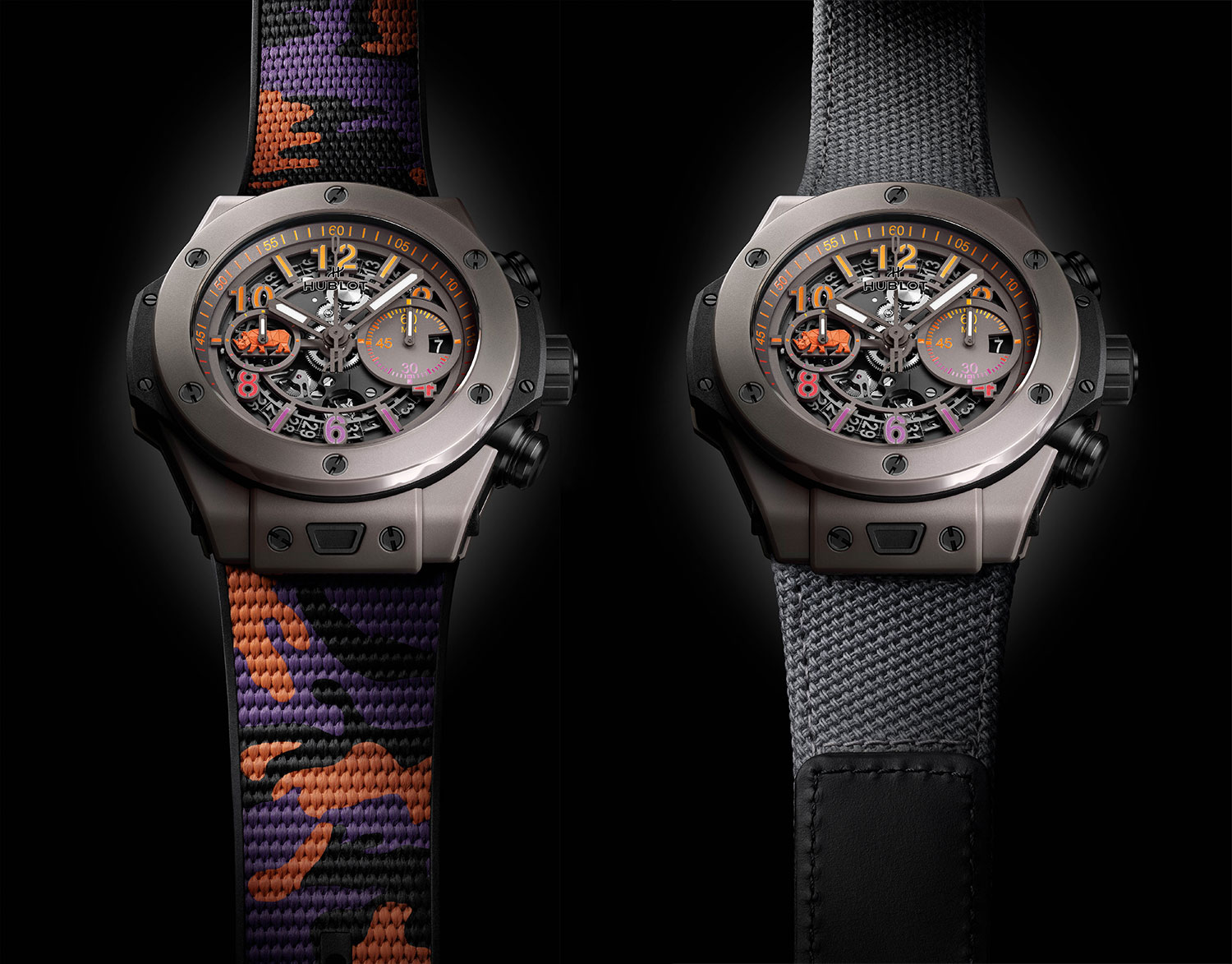 Las dos correas del Hublot Big Bang Unico Sorai