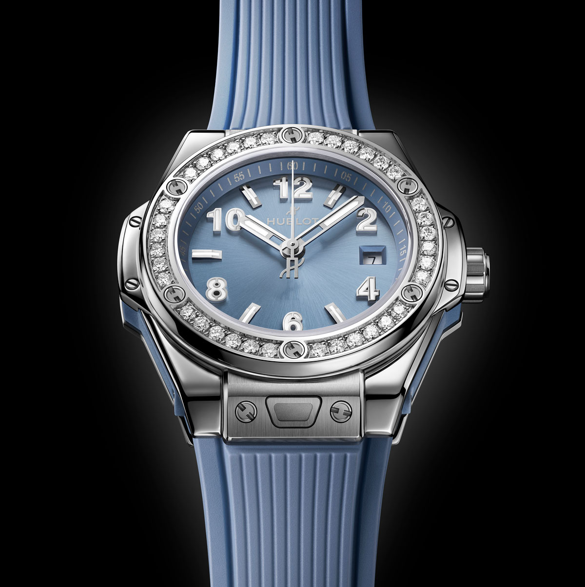 Versión con diamantes del Hublot Big Bang Coal Blue Edition