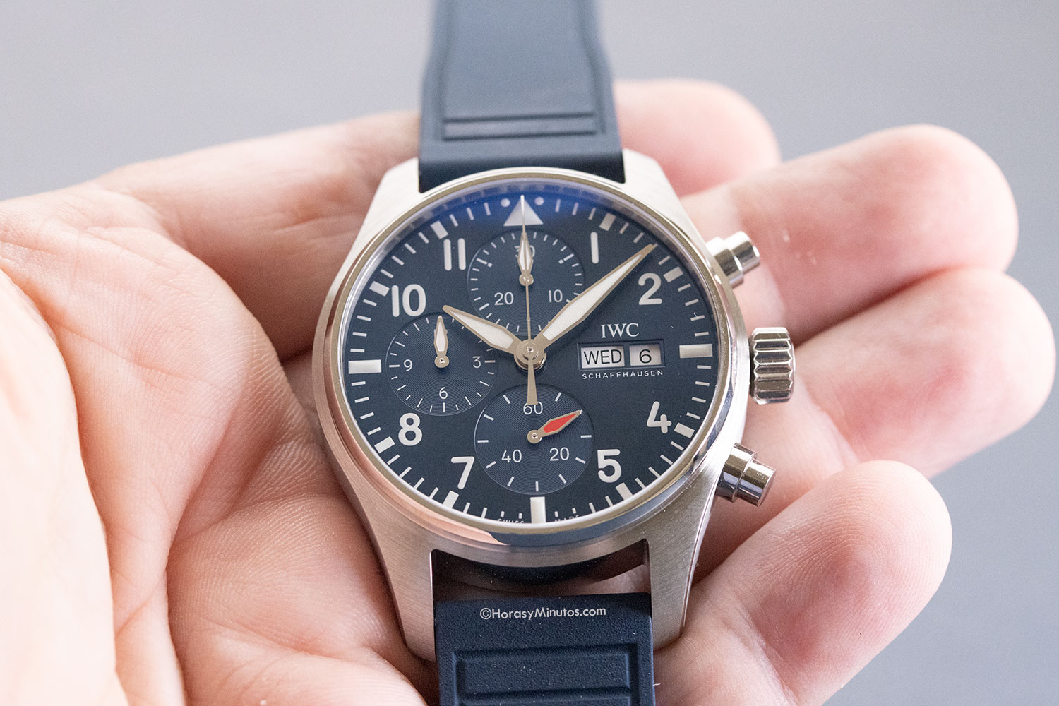 Esfera del IWC Pilot's Watch Chronograph 41 mm