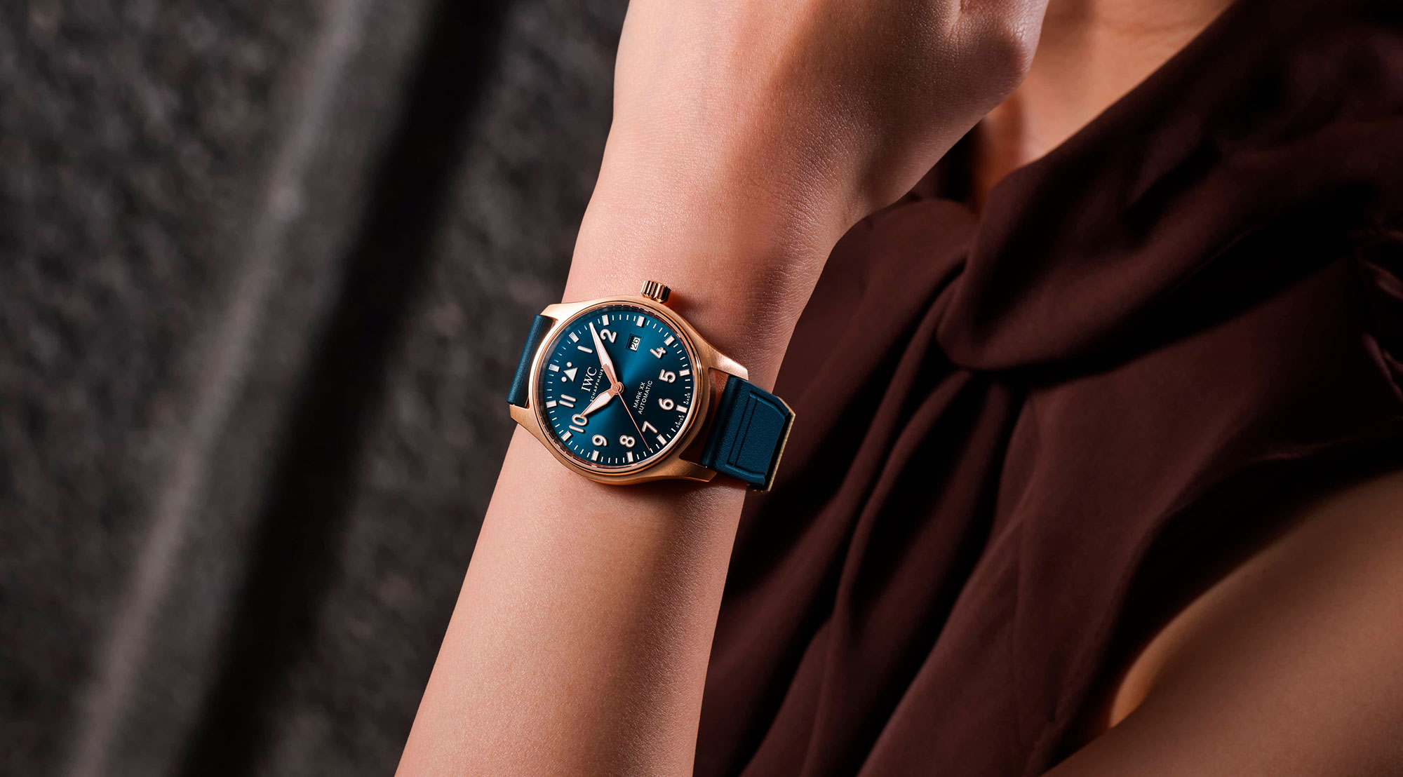 IWC Pilot’s Watch Mark XX Le Petit Prince en la muñeca