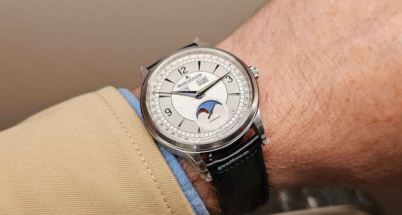El Jaeger-LeCoultre Master Control Calendar, puesto