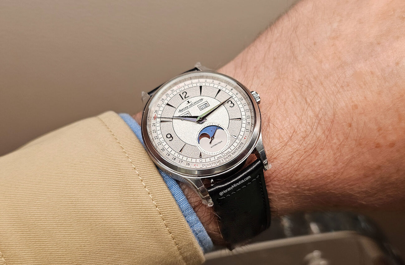 El Jaeger-LeCoultre Master Control Calendar, puesto