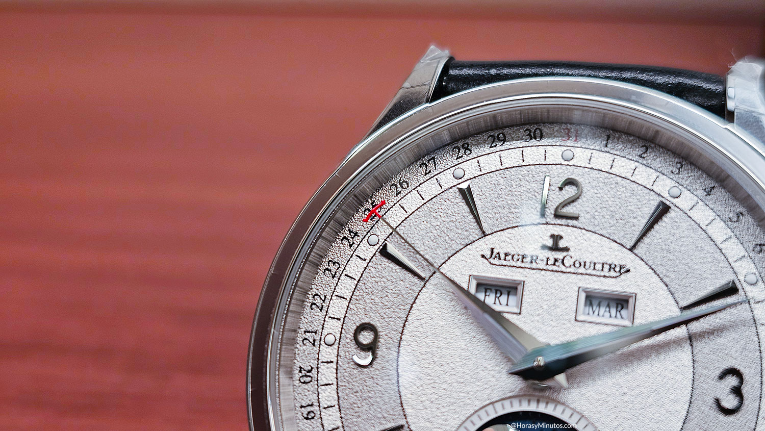 Aguja de la fecha del Jaeger-LeCoultre Master Control Calendar