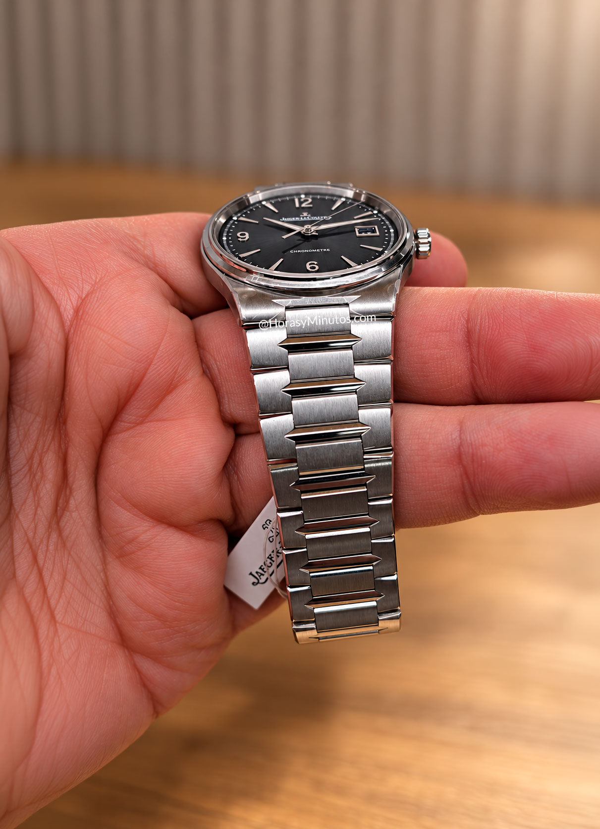 Brazalete de acero del Jaeger-LeCoultre Master Control Chonometre