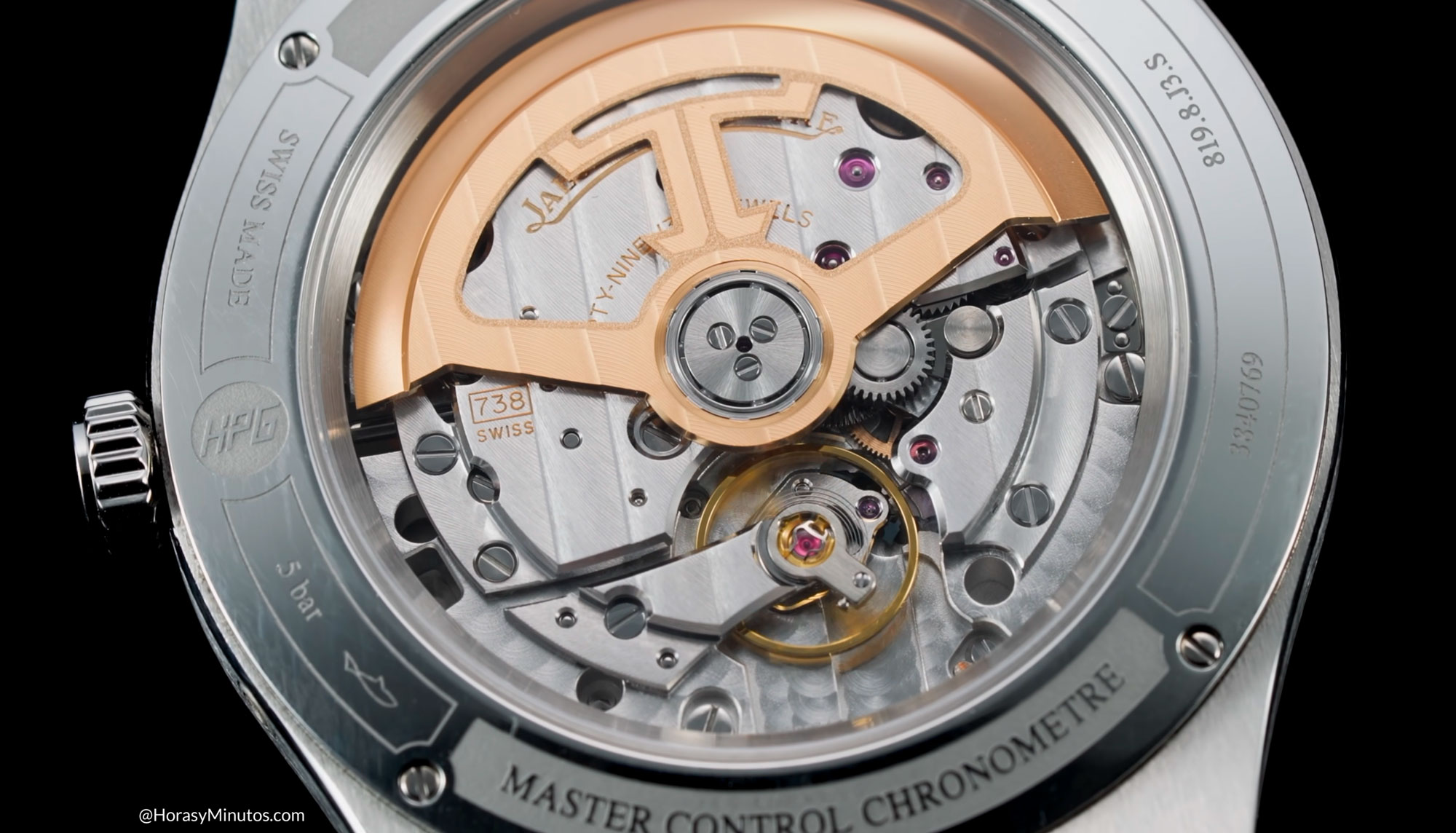 Calibre del Jaeger-LeCoultre Master Control Chonometre Power Reserve