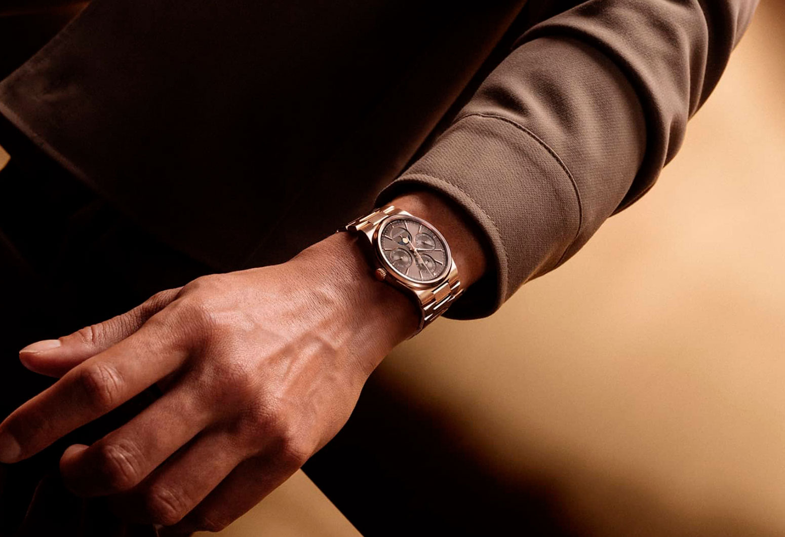 Así queda el Jaeger LeCoultre Master Control Chronometre Calendario Perpetuo en oro