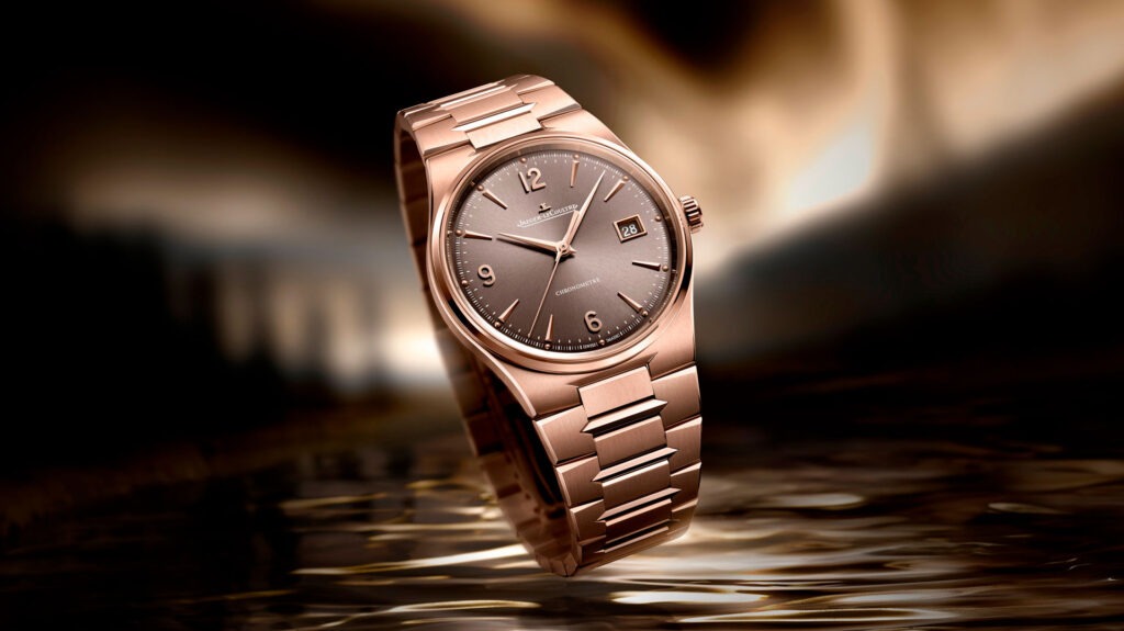 Jaeger LeCoultre Master Control Chronometre Date en oro