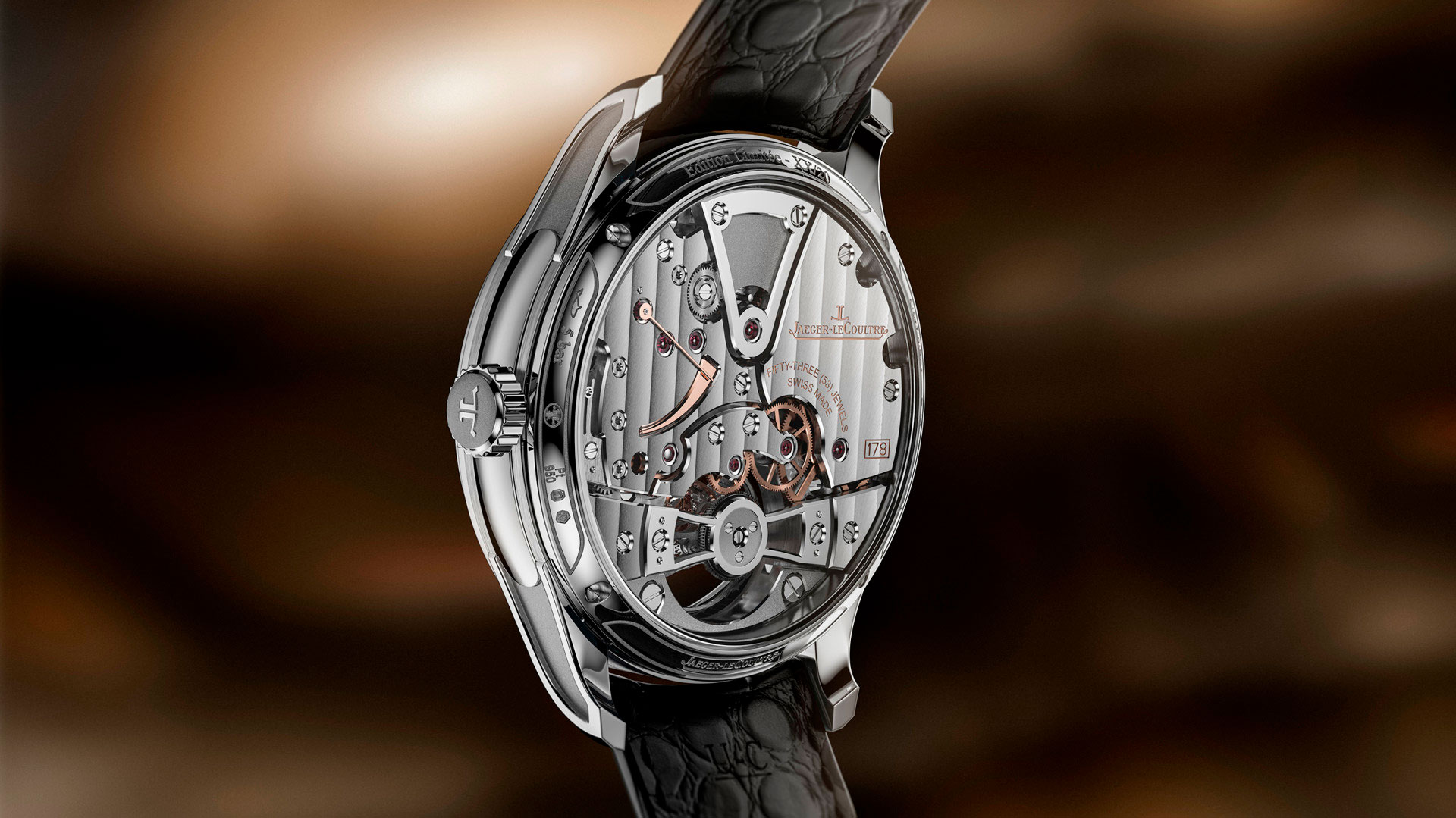 Calibre del Jaeger-LeCoultre Master Hybris Inventiva Gyrotourbillon À Stratosphère
