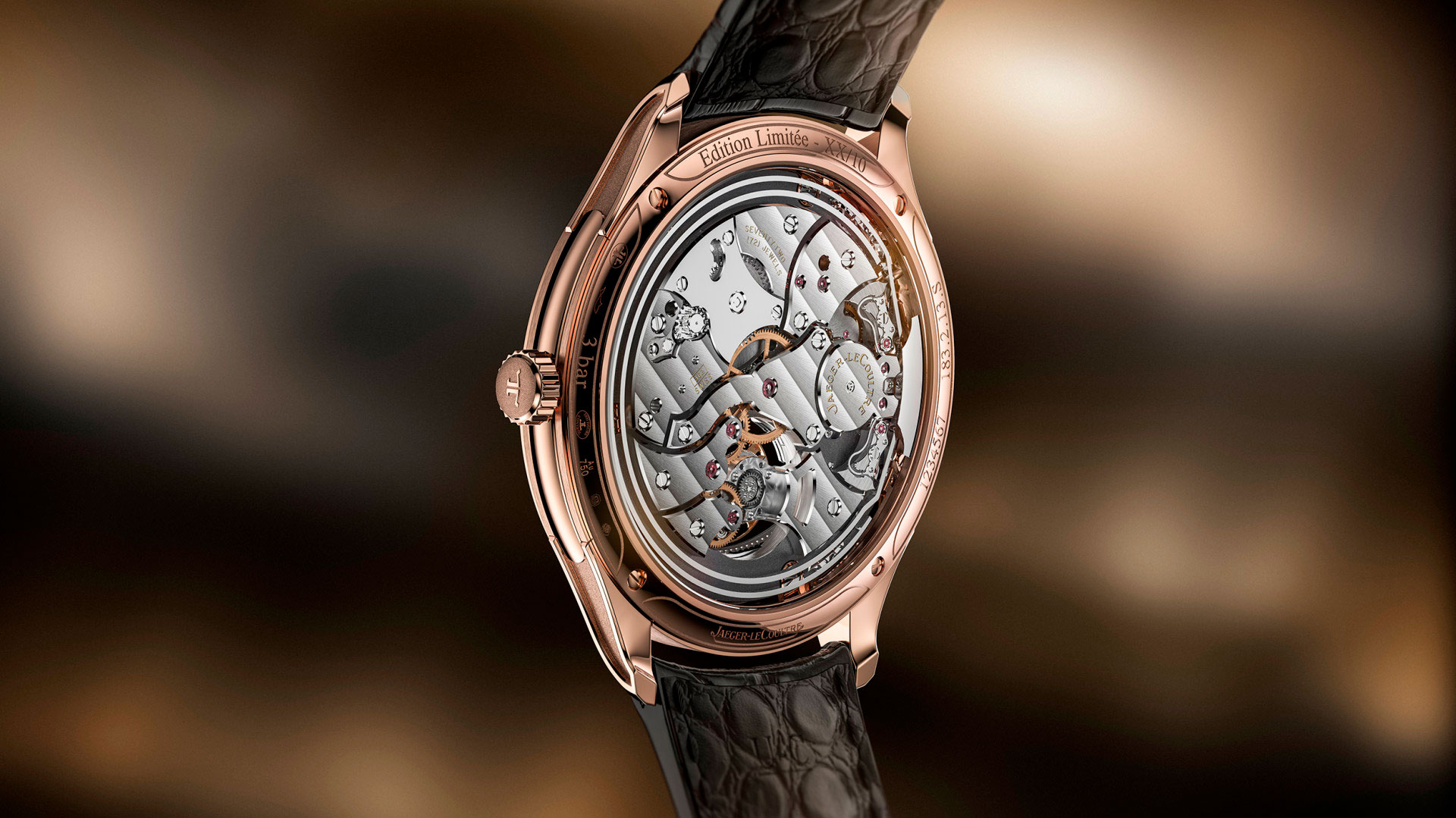 Calibre del Jaeger-LeCoultre Master Hybris Mechanica Ultra Thin Minute Repeater Tourbillon